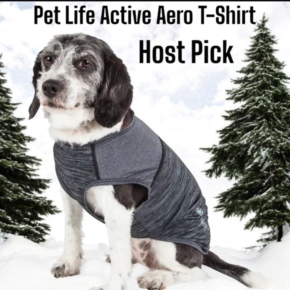 Pet Life Other - 🎉 HOST PICK 🎉 Pet Life Active Aero Pawlse Heathered T-Shirt Size Small NWT